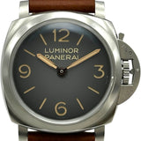 パネライ PANERAI ルミノール トレ ジョルニ PAM01628 ブラック ステンレススチール 手巻き メンズ 腕時計