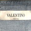 ヴァレンティノ VALENTINO ロゴデニムジャケット WV3DC01J7L0 ブルー デニム メンズ デニムジャケット