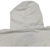 バレンシアガ BALENCIAGA CHAMPSロゴプリントスウェットパーカー 818433 ホワイト コットン ユニセックス パーカー