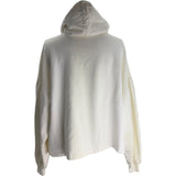 バレンシアガ BALENCIAGA CHAMPSロゴプリントスウェットパーカー 818433 ホワイト コットン ユニセックス パーカー