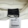 バレンシアガ BALENCIAGA CHAMPSロゴプリントスウェットパーカー 818433 ホワイト コットン ユニセックス パーカー