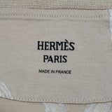 エルメス HERMES 総柄コットンワンピース 2E4503DZ オレンジ コットン レディース ワンピース