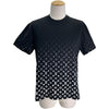 ルイ・ヴィトン LOUIS VUITTON モノグラムグラディエント半袖Tシャツ HJY77W ブラック コットン メンズ 半袖Ｔシャツ