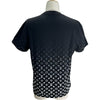 ルイ・ヴィトン LOUIS VUITTON モノグラムグラディエント半袖Tシャツ HJY77W ブラック コットン メンズ 半袖Ｔシャツ
