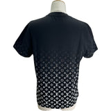 ルイ・ヴィトン LOUIS VUITTON モノグラムグラディエント半袖Tシャツ HJY77W ブラック コットン メンズ 半袖Ｔシャツ
