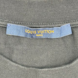 ルイ・ヴィトン LOUIS VUITTON モノグラムグラディエント半袖Tシャツ HJY77W ブラック コットン メンズ 半袖Ｔシャツ