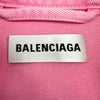 バレンシアガ BALENCIAGA フロントロゴ デニムジャケット 594386 ピンク コットン メンズ デニムジャケット