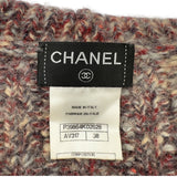 シャネル CHANEL グリポアボタン タートルネック ニットワンピース P39864 レッド アルパカ レディース ワンピース