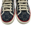 グッチ GUCCI TENNIS 1977 GGキャンバススニーカー ネイビー キャンバス レディース スニーカー