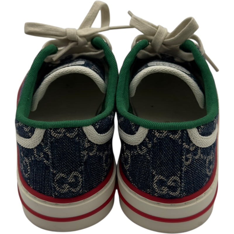 グッチ GUCCI TENNIS 1977 GGキャンバススニーカー ネイビー