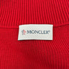 モンクレール MONCLER ドライバーズニットジャケット レッド コットン メンズ その他アウター