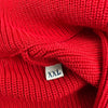 モンクレール MONCLER ドライバーズニットジャケット レッド コットン メンズ その他アウター
