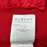 モンクレール MONCLER ドライバーズニットジャケット レッド コットン メンズ その他アウター