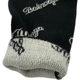 バレンシアガ BALENCIAGA スラッシュロゴ ニットセーター 646693 ブラック ウール メンズ セーター