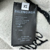 バレンシアガ BALENCIAGA スラッシュロゴ ニットセーター 646693 ブラック ウール メンズ セーター