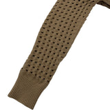 ボッテガ・ヴェネタ BOTTEGA VENETA Vネックメッシュニットセーター 646729 ベージュ ウール レディース ニット
