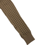 ボッテガ・ヴェネタ BOTTEGA VENETA Vネックメッシュニットセーター 646729 ベージュ ウール レディース ニット