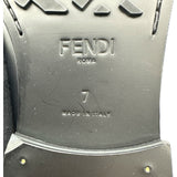 フェンディ FENDI FF総柄オーロックローファー 7D1550 ブラック レザー メンズ ローファー