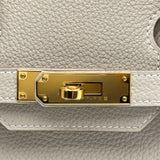 エルメス HERMES バーキン30 K刻 クレ ゴールド金具 エプソン レディース ハンドバッグ