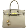 エルメス HERMES バーキン30 K刻 クレ ゴールド金具 トゴ レディース ハンドバッグ