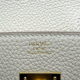 エルメス HERMES バーキン30 K刻 クレ ゴールド金具 トゴ レディース ハンドバッグ