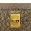 エルメス HERMES ミニケリー2 Ｋ刻 エトゥープ/ゴールド金具 エプソン レディース ショルダーバッグ