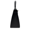 エルメス HERMES ケリー25 外縫い Ｇ刻印 ブラック/シルバー金具 エプソン レディース ショルダーバッグ