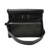 エルメス HERMES エールバッグジップミニ Ｗ刻印 ダークブロンズ・ブラック シルバー金具 トワル/ハンター レディース ショルダーバッグ