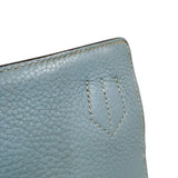 エルメス HERMES ジプシエール37 □M刻　(2009年製) シエル　シルバー金具 トリヨンクレマンス レディース ショルダーバッグ
