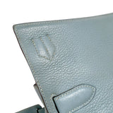 エルメス HERMES ジプシエール37 □M刻　(2009年製) シエル　シルバー金具 トリヨンクレマンス レディース ショルダーバッグ
