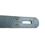 エルメス HERMES ジプシエール37 □M刻　(2009年製) シエル　シルバー金具 トリヨンクレマンス レディース ショルダーバッグ