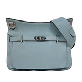 エルメス HERMES ジプシエール37 □M刻　(2009年製) シエル　シルバー金具 トリヨンクレマンス レディース ショルダーバッグ