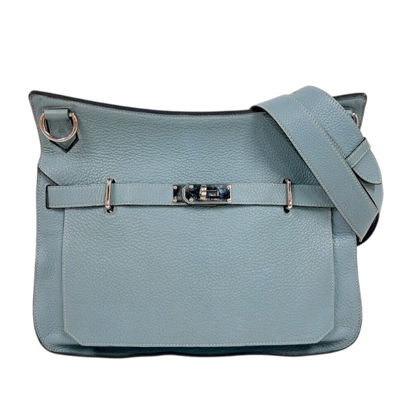 エルメス HERMES ジプシエール37 □M刻 (2009年製) シエル シルバー