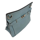 エルメス HERMES ジプシエール37 □M刻　(2009年製) シエル　シルバー金具 トリヨンクレマンス レディース ショルダーバッグ