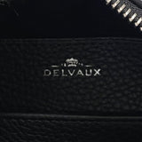 デルヴォー DELVAUX クールボックス ミニ ブラック×アイボリー カーフ レディース ハンドバッグ ショルダーバッグ