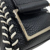 デルヴォー DELVAUX クールボックス ミニ ブラック×アイボリー カーフ レディース ハンドバッグ ショルダーバッグ