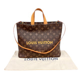 ルイ・ヴィトン LOUIS VUITTON ショッパー・トートMM M13928 ブラウン モノグラム ユニセックス トートバッグ
