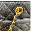 シャネル CHANEL マトラッセ　チェーントートバッグ 21番台 ブラック ソフトキャビアスキン レディース トートバッグ
