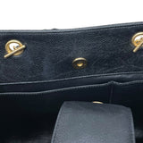 シャネル CHANEL マトラッセ　チェーントートバッグ 21番台 ブラック ソフトキャビアスキン レディース トートバッグ