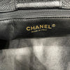 シャネル CHANEL マトラッセ　チェーントートバッグ 21番台 ブラック ソフトキャビアスキン レディース トートバッグ