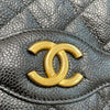 シャネル CHANEL マトラッセ　チェーントートバッグ 21番台 ブラック ソフトキャビアスキン レディース トートバッグ