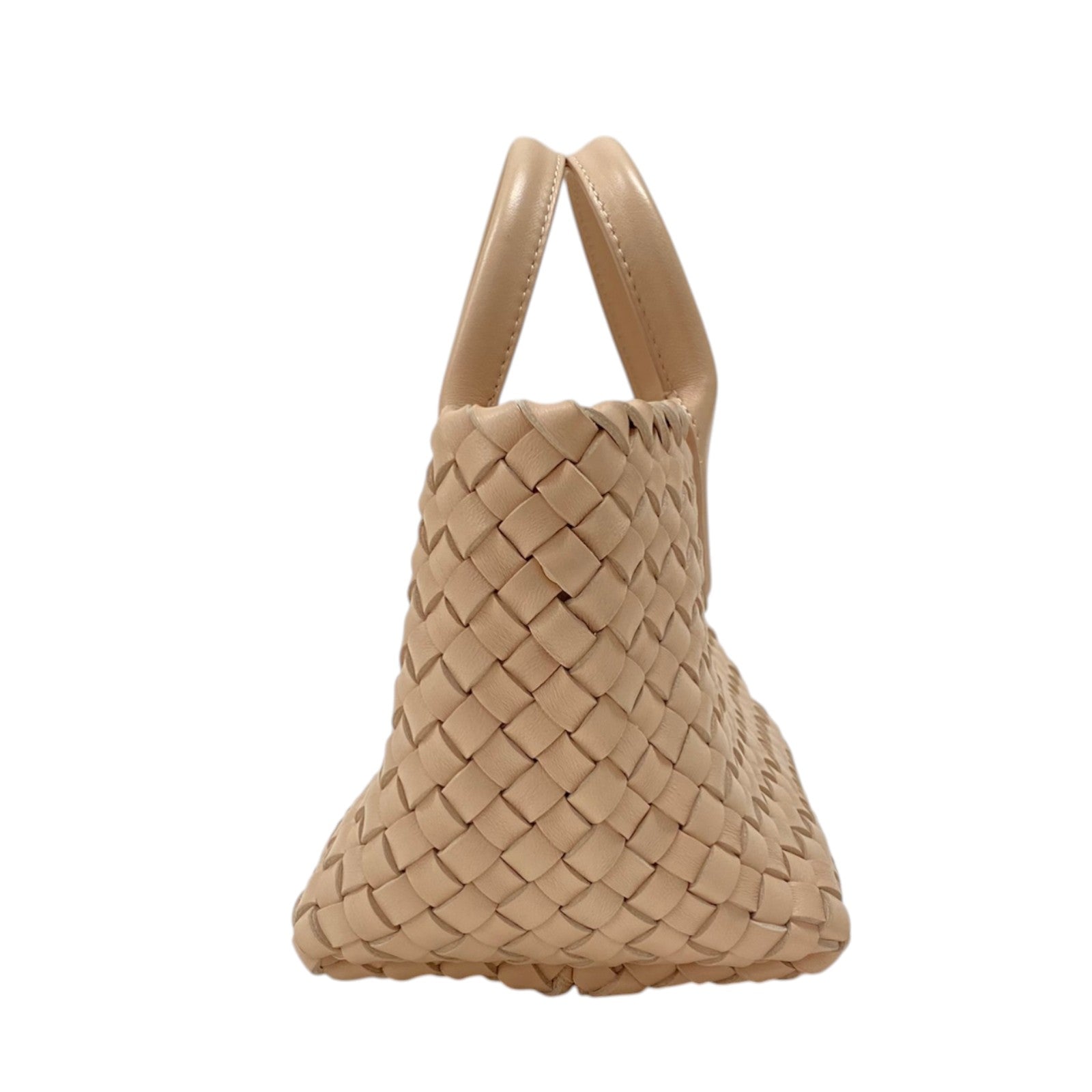 ボッテガ・ヴェネタ BOTTEGA VENETA ミニ カバ 781670 ピンクベージュ