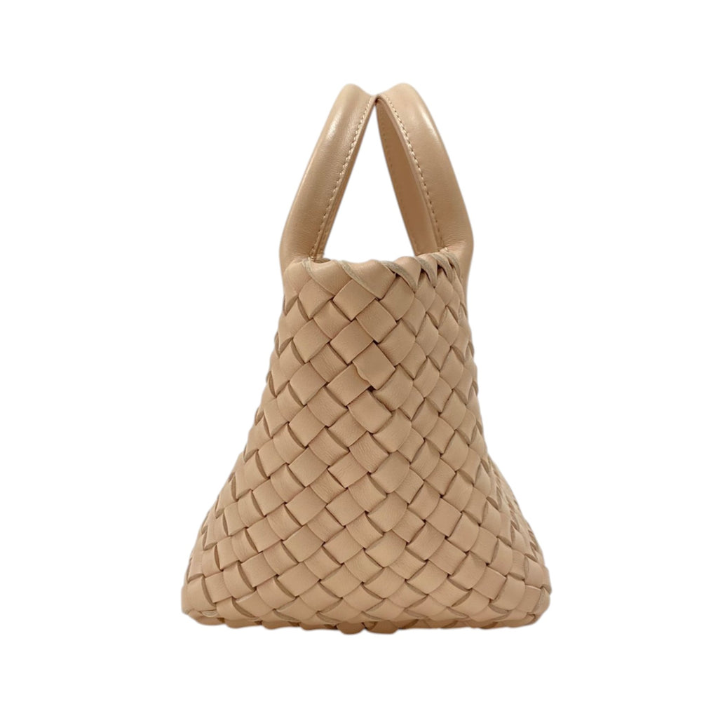ボッテガ・ヴェネタ BOTTEGA VENETA ミニ カバ 781670 ピンクベージュ