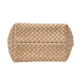 ボッテガ・ヴェネタ BOTTEGA VENETA ミニ カバ 781670 ピンクベージュ レザー レディース ハンドバッグ ショルダーバッグ