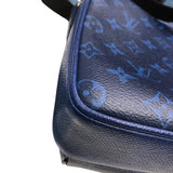 ルイ・ヴィトン LOUIS VUITTON アウトドア・メッセンジャーPM M30242 ブルー タイガラマ メンズ ショルダーバッグ