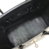 エルメス HERMES バーキン35 □J刻印 ブラック シルバー金具 ポロサス レディース ハンドバッグ