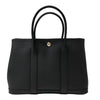 エルメス HERMES ガーデンパーティTPM □R刻 ブラック シルバー金具 ネゴンダ レディース トートバッグ