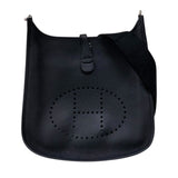 エルメス HERMES エヴリン3 PM T刻 ブラック シルバー金具 トリヨンクレマンス レディース ショルダーバッグ