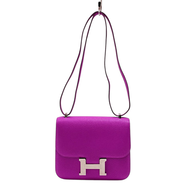 エルメス HERMES コンスタンス3 ミニ B刻 マグノリア シルバー金具