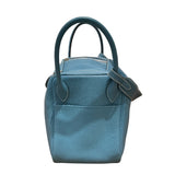 エルメス HERMES リンディ30 ▢K刻 ブルー トリヨン レディース ショルダーバッグ